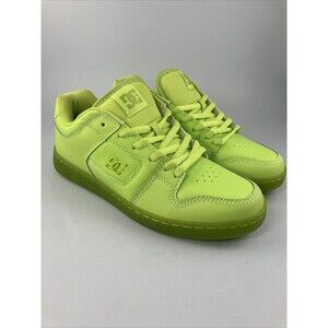 DC Shoes Neon Manteca 4 Se Bright Lace Up Skate Mens Trainer Lime - US 8